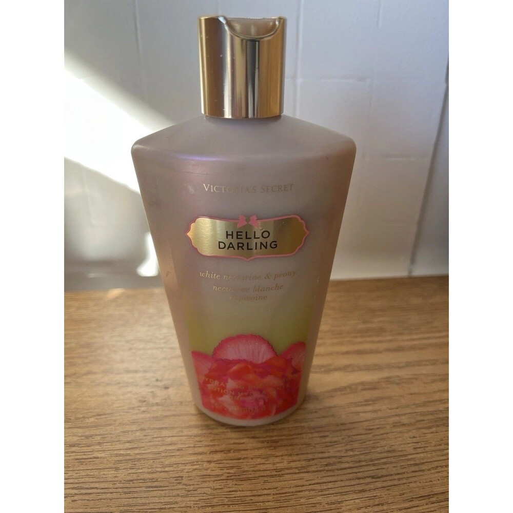 Victoria’s Secret Body Lotion Peony White Nectarine 8oz Hello Darling Nwob